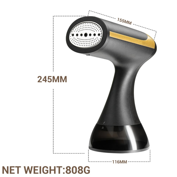 Small Portable Handheld Household Steam Spray Clothes Wrinkle Removal Iron, Size: UK Plug(White)