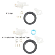 RV Toilet Water Module Components For Thetford Aqua-Magic, Model: A10109+Hose Clamp+Raw Tape