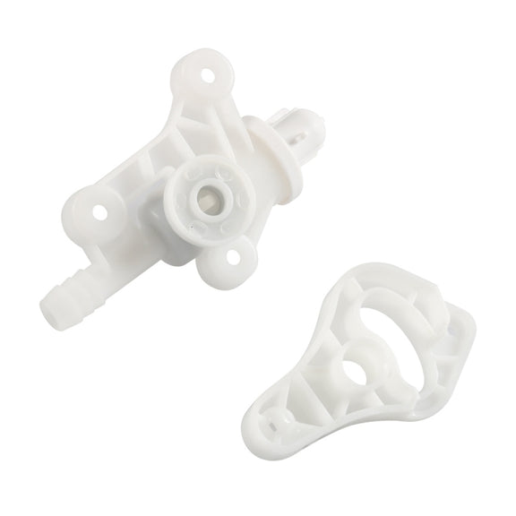 RV Toilet Water Module Components For Thetford Aqua-Magic, Model: A10109+Hose Clamp+Raw Tape