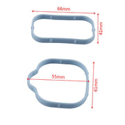 12pcs /Set Automotive Intake Manifold Gaskets For JEEP / Dodge / Chrysler, Color: Light Blue