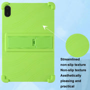 For Honor Pad X9 Shockproof Silicone Tablet Protective Case With Holder(Blue)