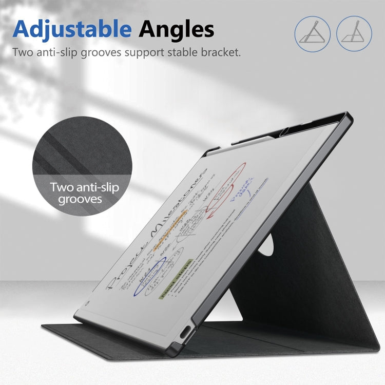 For reMarkable Paper Pro 2024 11.8 inch Rotating Dormant Case(Black)