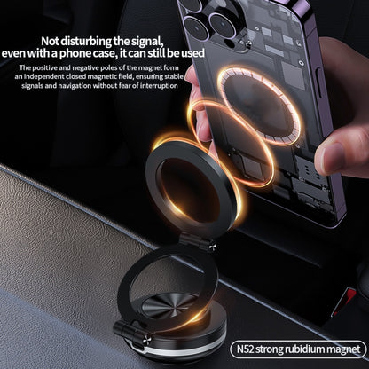 AIMITE C2 Car Vacuum Suction Cup Magnetic Three Axis Linkage Rotatable Cell Phone Holder(Silver) - free shipping - PMC Jewellery - Order now!