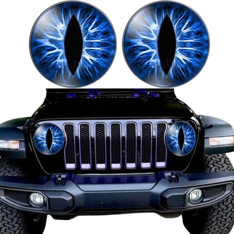 1pair Beast Eyes Headlight Decorative Stickers Off-Road Vehicle Front Lights Stereo Decals, Style: 3 - Lamp Decoration by PMC TechLife | Online Shopping South Africa | PMC TechLife | Buy Now Pay Later Mobicred