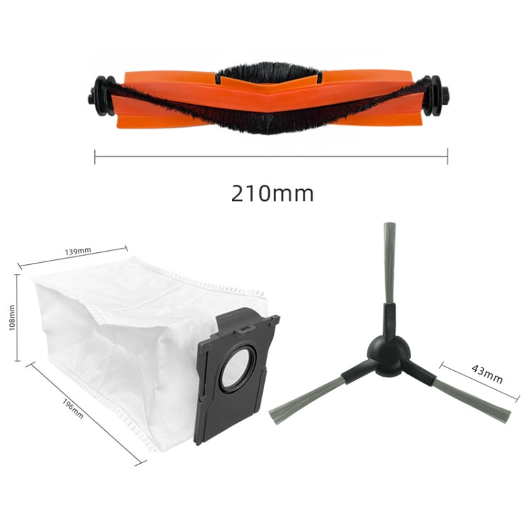 9 In 1 Kit For Dreame X30 / X30 Pro / S10 Pro Ultra / S10 Sweeping Robot Accessories