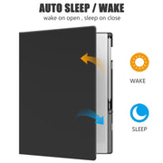 For reMarkable Paper Pro 2024 11.8 inch Book Style Dormant Case(Black)