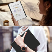 For reMarkable Paper Pro 2024 11.8 inch Book Style Dormant Case(Black)
