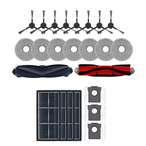 Rubber Brush For Dreame X30 / X30 Pro Robot Vacuum Cleaner Replacement Parts