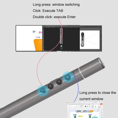 Multifunctional Conference Teaching Page Turning Pen Laser Pointer Without Telescopic -  by PMC Jewellery | Online Shopping South Africa | PMC Jewellery | Buy Now Pay Later Mobicred