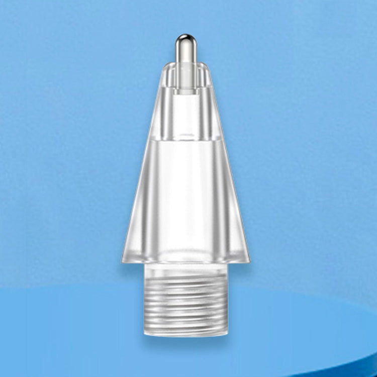For Huawei M-Pencil 2 / 3 Mute Damping Anti-slip Replacement Nibs, Style: 4.0 Long Pin Transparent - Pencil Accessories by PMC Jewellery | Online Shopping South Africa | PMC Jewellery | Buy Now Pay Later Mobicred