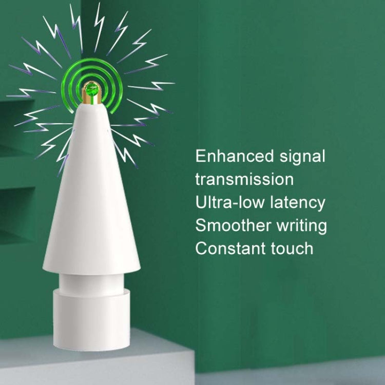 For Apple Pencil Series Replacement Nibs Modified Nibs, Style: 3.0 Round Head Transparent Shell Gold Tip - Pencil Accessories by PMc TechLife | Online Shopping South Africa | PMc TechLife | Buy Now Pay Later Mobicred