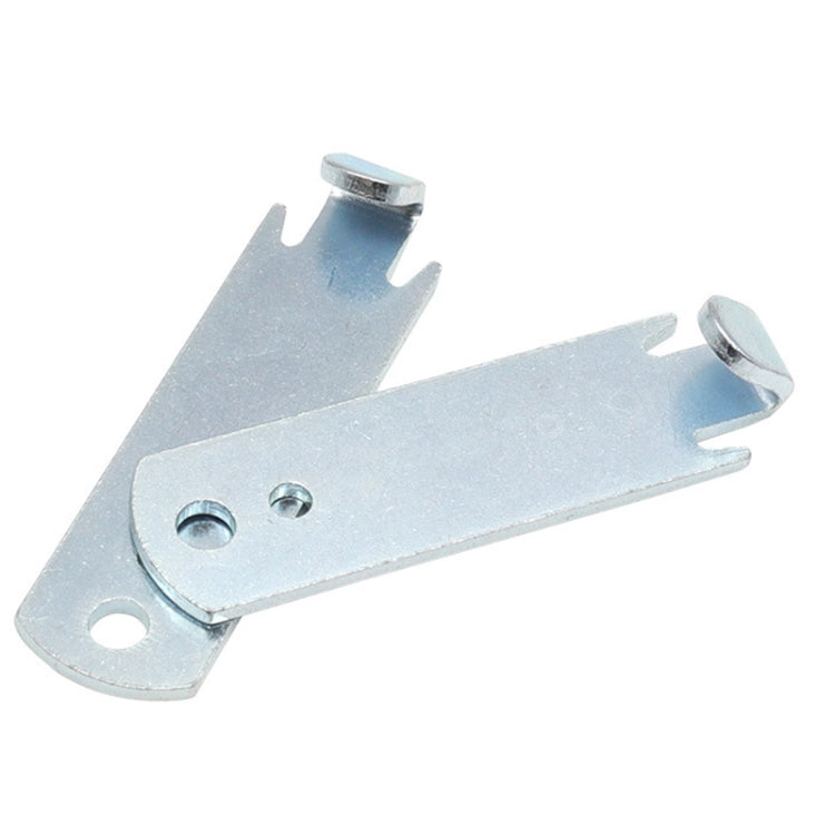 2pcs /Set Wire Twister T-Post Clamp Fence Wire Rope Winder(Silver) - Others by PMC TechLife | Online Shopping South Africa | PMC TechLife | Buy Now Pay Later Mobicred