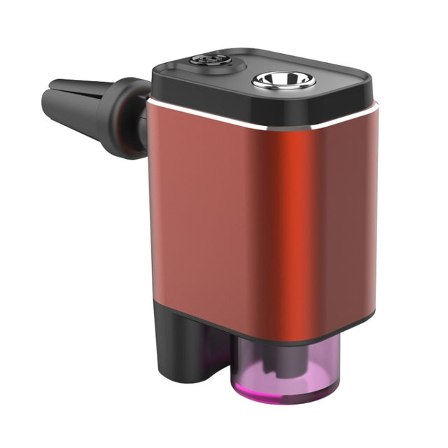 A26 Intelligent Car Air Vent Essential Oil Aromatherapy Diffuser Deodorizing Spray Scent Extender(Red)