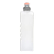 330ml Sports Running Water Bottle Mountain Biking Portable Fitness Large Capacity Curved Water Bottle(White)