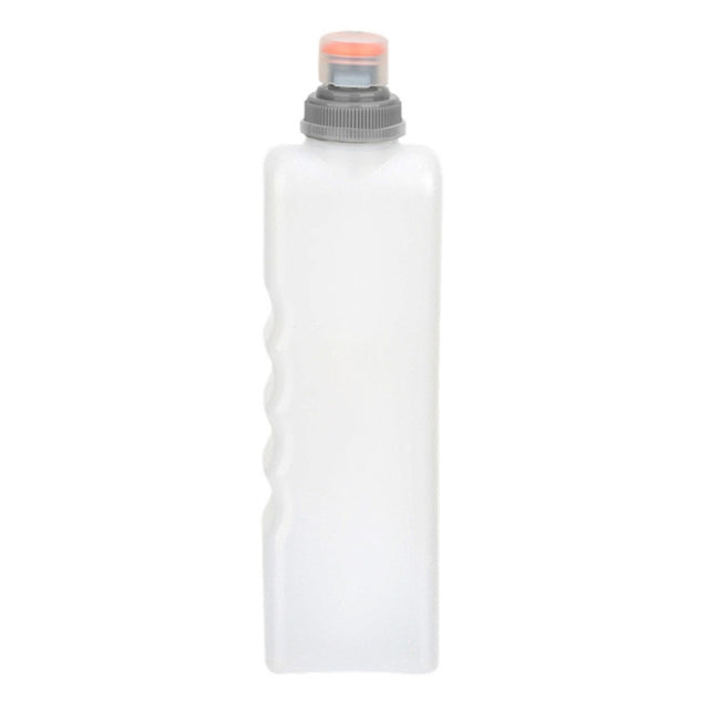 330ml Sports Running Water Bottle Mountain Biking Portable Fitness Large Capacity Curved Water Bottle(White)