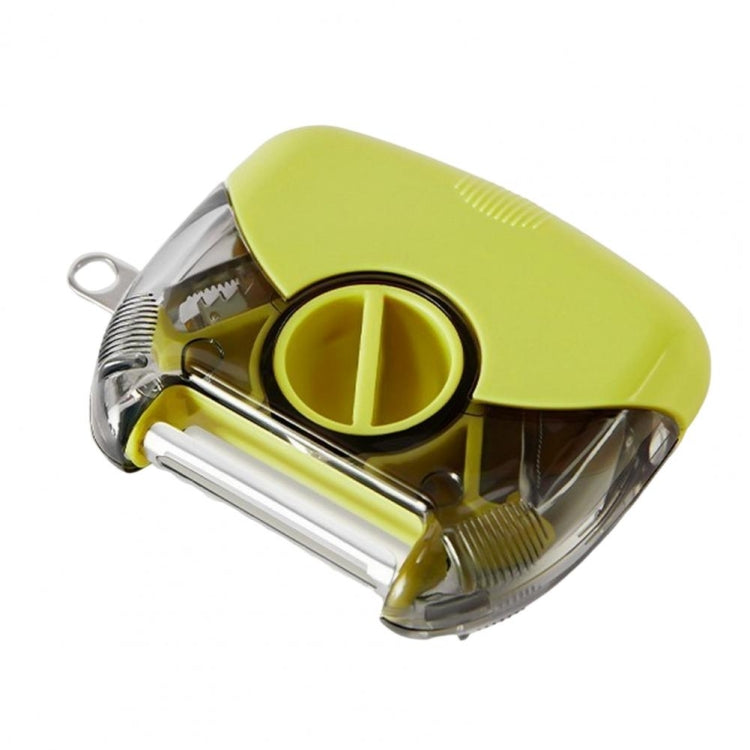 3-In-1 Multifunctional Rotary Peeler Household Kitchen Tools Scraper Fruit Grater(Green) - Cutter & Peeler by PMc TechLife | Online Shopping South Africa | PMc TechLife | Buy Now Pay Later Mobicred