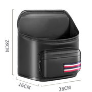 Car Seatback Storage Hanging Bag Vehicle Multifunctional Storing Tissue Box, Style: With Bulit-In Bucket