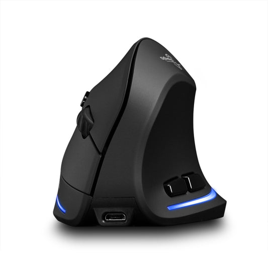 ZELOTES F35 6-buttons Vertical Grip Ergonomic Rechargeable Wireless Mouse(Blue Light) - free shipping - PMC Jewellery - Order now!