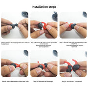 5pairs For Beats Solo Buds Bluetooth Earphones Earplugs Silicone Dust Cap With Handle(E27-5)