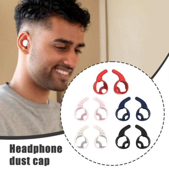 5pairs For Beats Solo Buds Bluetooth Earphones Earplugs Silicone Dust Cap With Handle(E27-5)