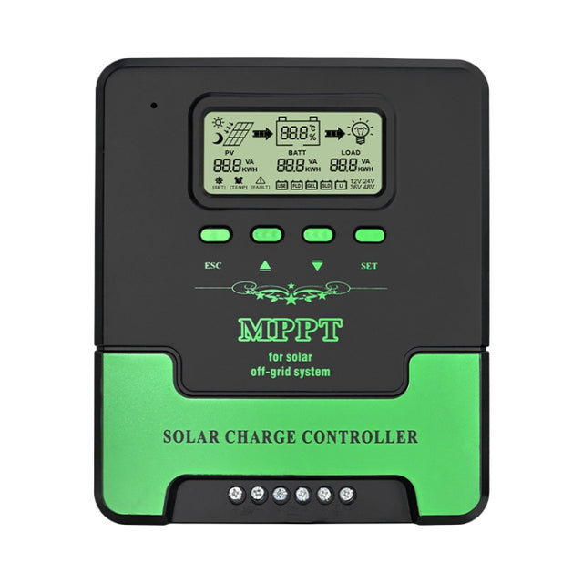 12V/24V 60A MPPT Intelligent Lighting Identification Solar Controller, Model: CM-D60