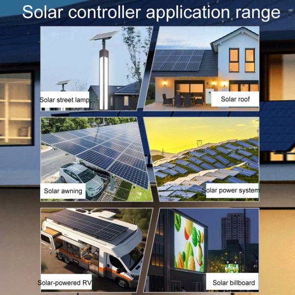 12V-24V 50A WIFI Remote MPPT Home Energy Storage Control System Solar Controller, Model: CM-D50
