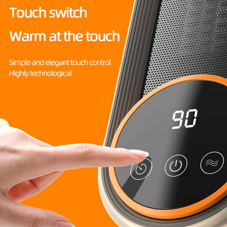 E68 1200W PTC Ceramic Heating Desktop Heater Smart Electric Heater, Plug: US Plug(Standard Model)