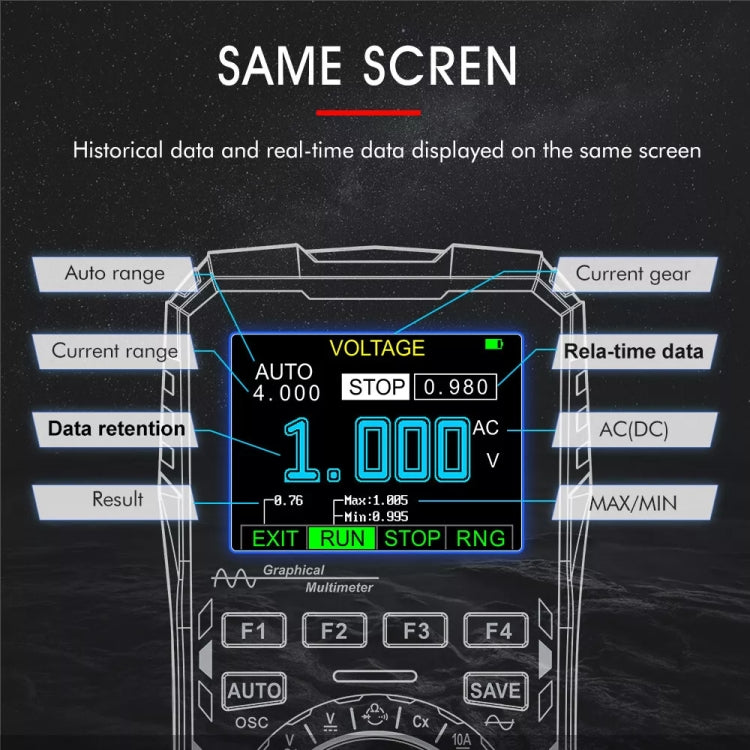 TOOLTOP 2 In 1 DIY Oscilloscope Mini Multimeter - free shipping - PMC Jewellery - Order now!