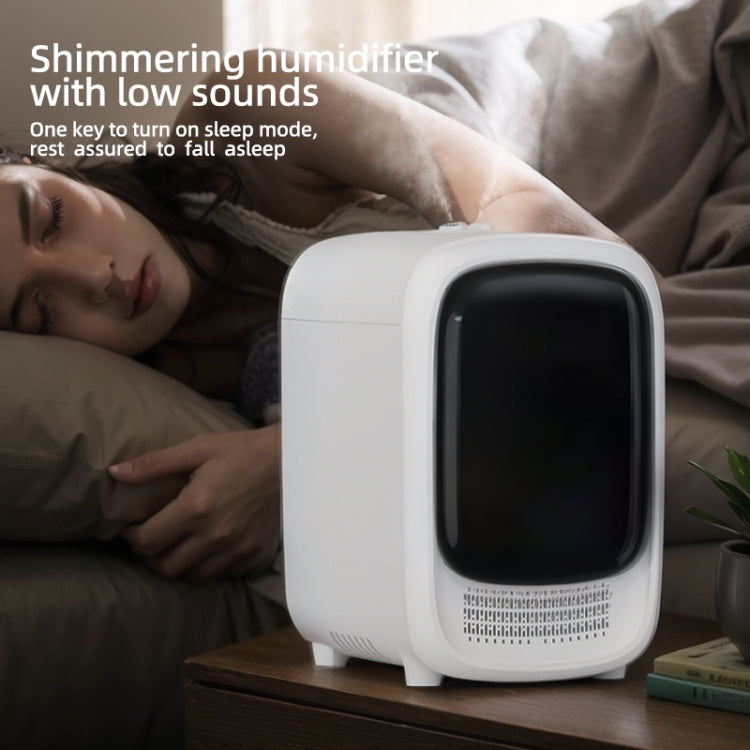 FS101 3.5L Colorful Light Home Bluetooth Music Aromatherapy Humidifier, Spec: AU Plug(Whtie)