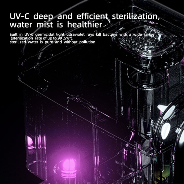 FS101 3.5L Colorful Light Home Bluetooth Music Aromatherapy Humidifier, Spec: UK Plug(Whtie) - free shipping - PMC TechLife - Order now!