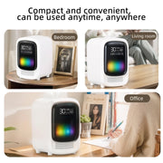 FS101 3.5L Colorful Light Home Bluetooth Music Aromatherapy Humidifier, Spec: UK Plug(Whtie)