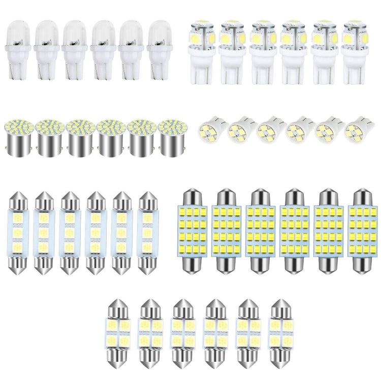 42pcs/Set Car Interior Reading LED Light Combination Set - Dome Lights by PMC TechLife | Online Shopping South Africa | PMC TechLife | Buy Now Pay Later Mobicred