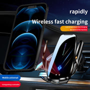 Q96 Car Wireless Charging Cell Phone Navigation Mount, Style: Standard