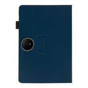 For TCL Nxtpaper 14 14.3-Inch Skin Texture All Inclusive Leather Tablet Case(Dark Blue)