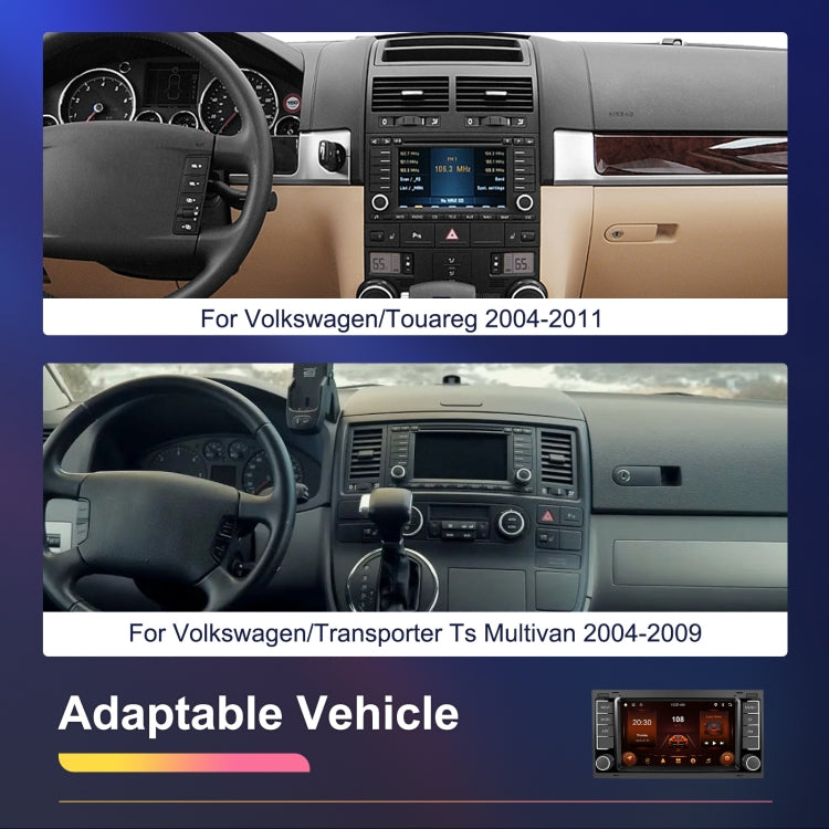 2+64G For Volkswagen Touareg 7-Inch Car WiFi Player Android 13 System Support CarPlay/Android Auto Standard Edition