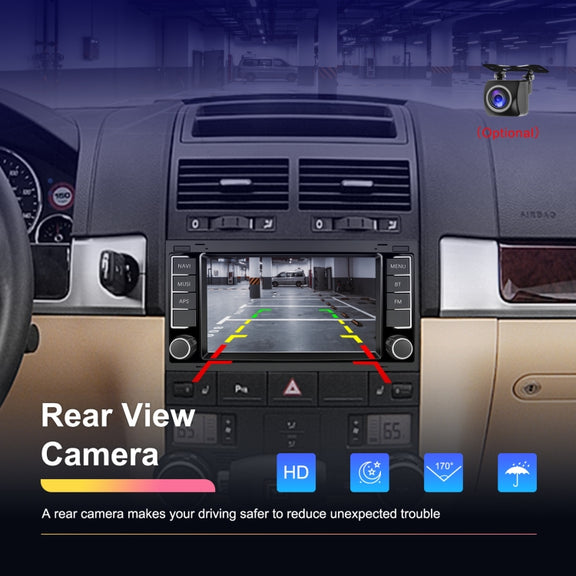 4+64G For Volkswagen Touareg 7-Inch Car WiFi Player Android 13 System Support CarPlay/Android Auto Standard Edition