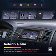 2+64G For Volkswagen Touareg 7-Inch Car WiFi Player Android 13 System Support CarPlay/Android Auto With AHD Camera and Mic