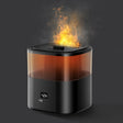 JSQ-58 1.1L large Capacity Digital Display Flame Atomization Humidifier, Color: Matt Black(EU Plug) - free shipping - PMC TechLife - Order now!
