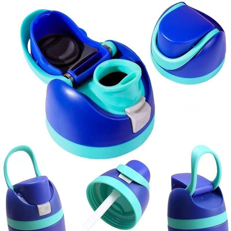 Replacement Lid for Owala Freesi Cup No Leakage One Button Open With Carry Loop(Blue)