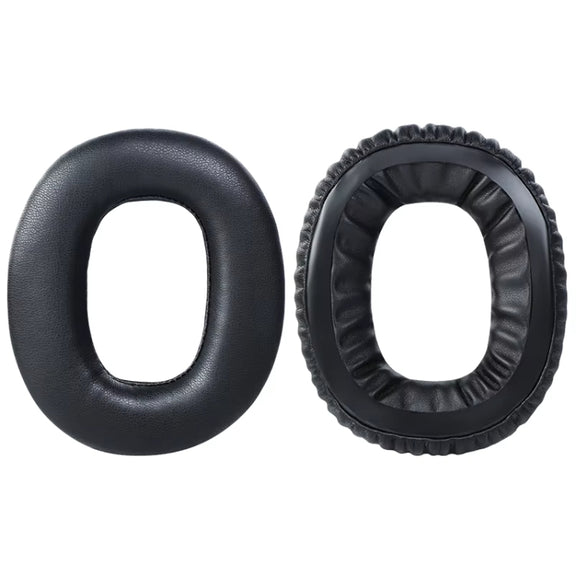 For Xiaomi Headset Easy Edition 2pcs Sponge Cover Earphone Leather Case(Black)
