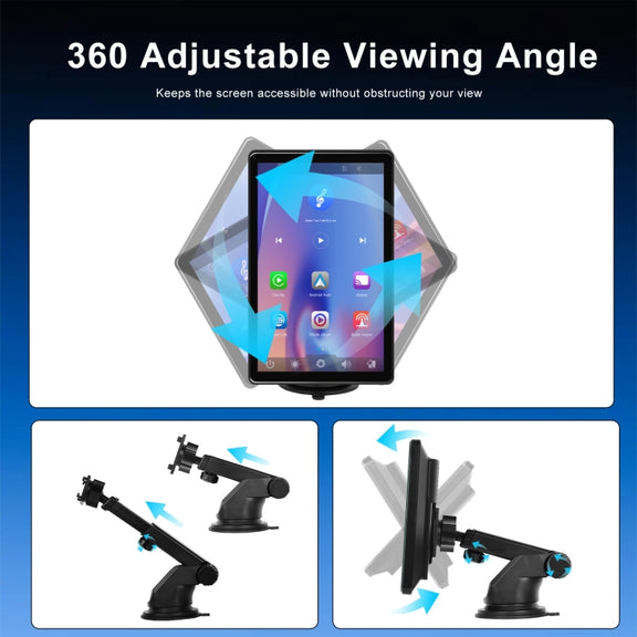 8-inch Car Full Touch Screen Player Supports Horizontal and Vertical CarPlay / Android Auto, Spec: With Camera