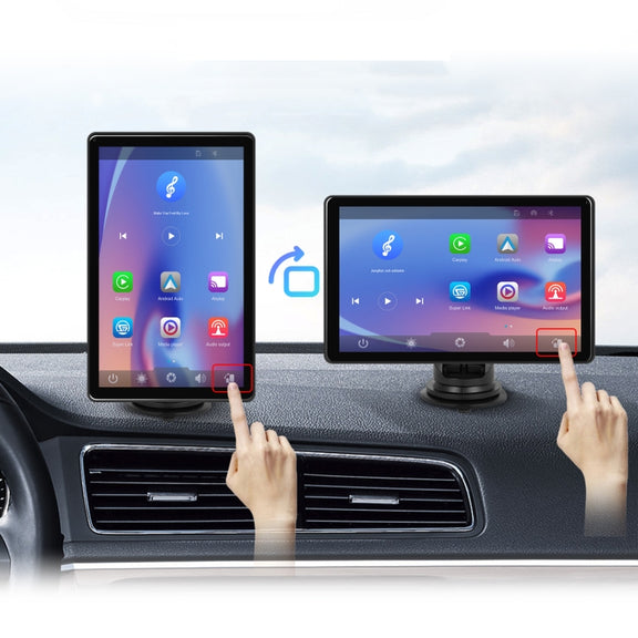 8-inch Car Full Touch Screen Player Supports Horizontal and Vertical CarPlay / Android Auto, Spec: With Camera
