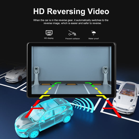 8-inch Car Full Touch Screen Player Supports Horizontal and Vertical CarPlay / Android Auto, Spec: With Camera