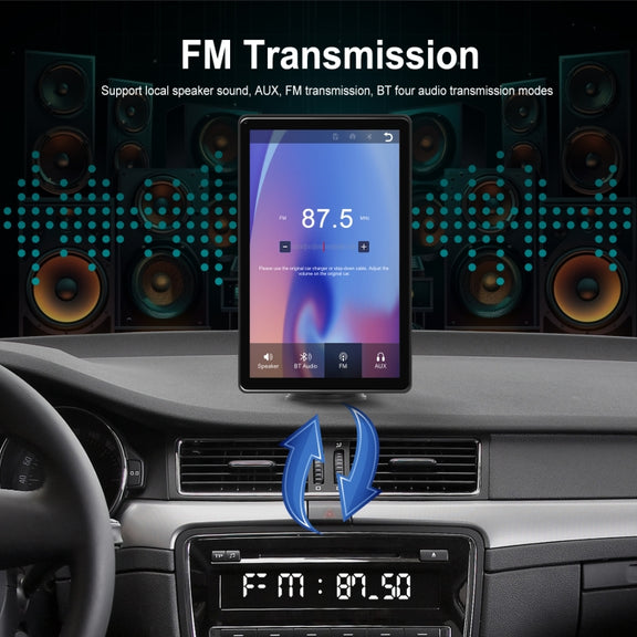 8-inch Car Full Touch Screen Player Supports Horizontal and Vertical CarPlay / Android Auto, Spec: With Camera