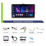 9-inch For Volkswagen 4+64G Multimedia Player Android 13 System