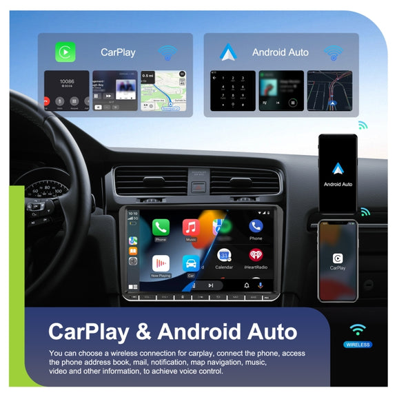 9-inch For Volkswagen 4+64G Multimedia Player Android 13 System