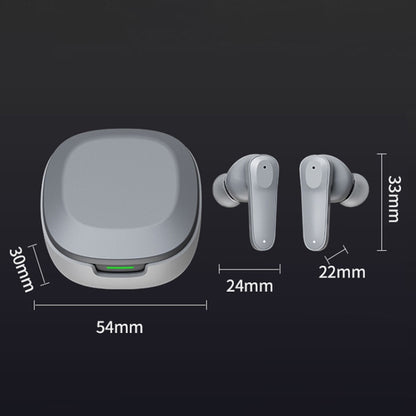 A98 AI Intelligent Translation Wireless Physical Noise Cancellation Bluetooth Earphones(White Blue) -  by PMC Jewellery | Online Shopping South Africa | PMC Jewellery | Buy Now Pay Later Mobicred