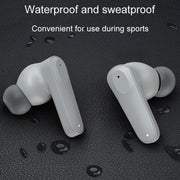 A98 AI Intelligent Translation Wireless Physical Noise Cancellation Bluetooth Earphones(White Blue)