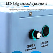 SUNSHINE SS-917C Mobile Phone Screen Repair Dust-free Workbench Green White Light Dual Lamps Dust Display Lamp Operator Bench EU Plug