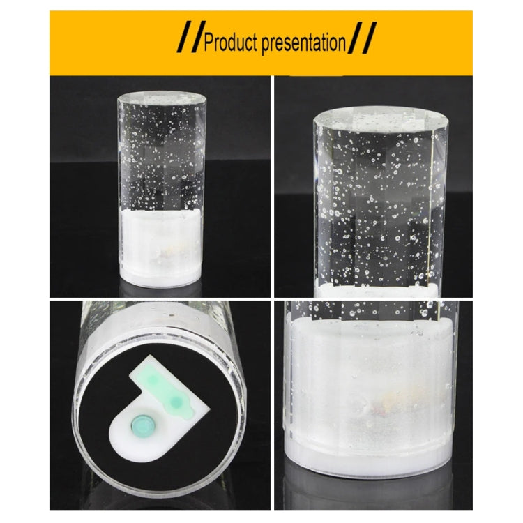 USB Charging LED Round Bar Crystal Lamp KTV Atmosphere Decorative Light, Color: White - Night Lights by PMc TechLife | Online Shopping South Africa | PMc TechLife | Buy Now Pay Later Mobicred